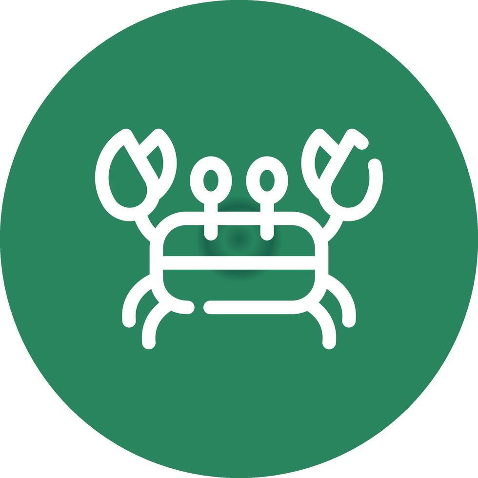 Crab Creative Icon Design vector