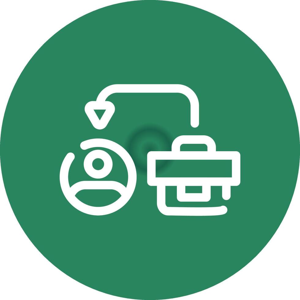 B2C Creative Icon Design vector