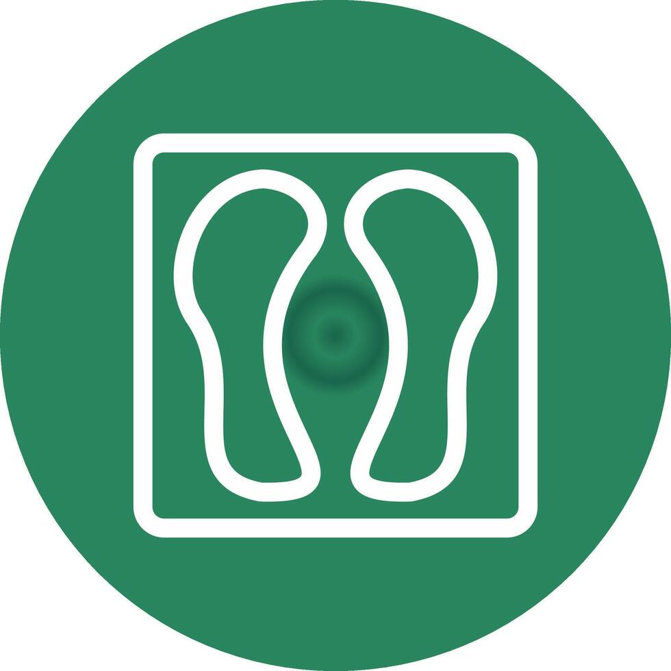 Footprint Creative Icon Design vector