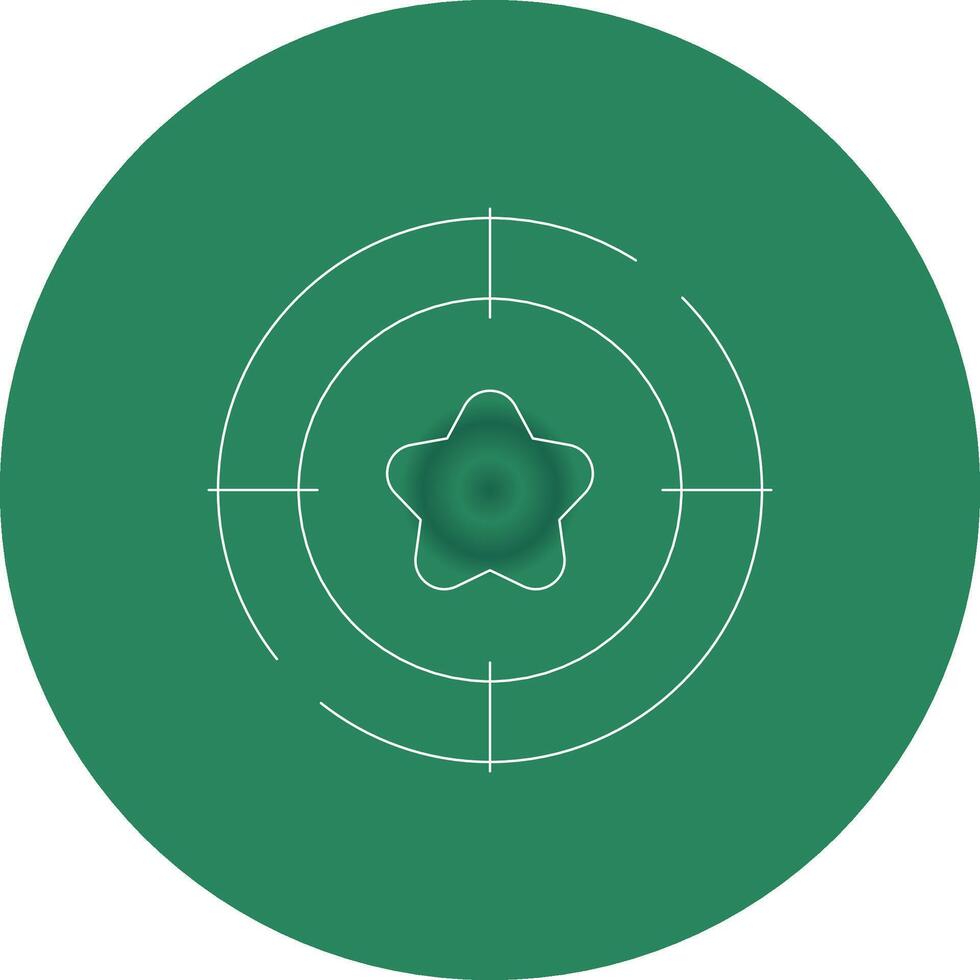 Target Creative Icon Design vector