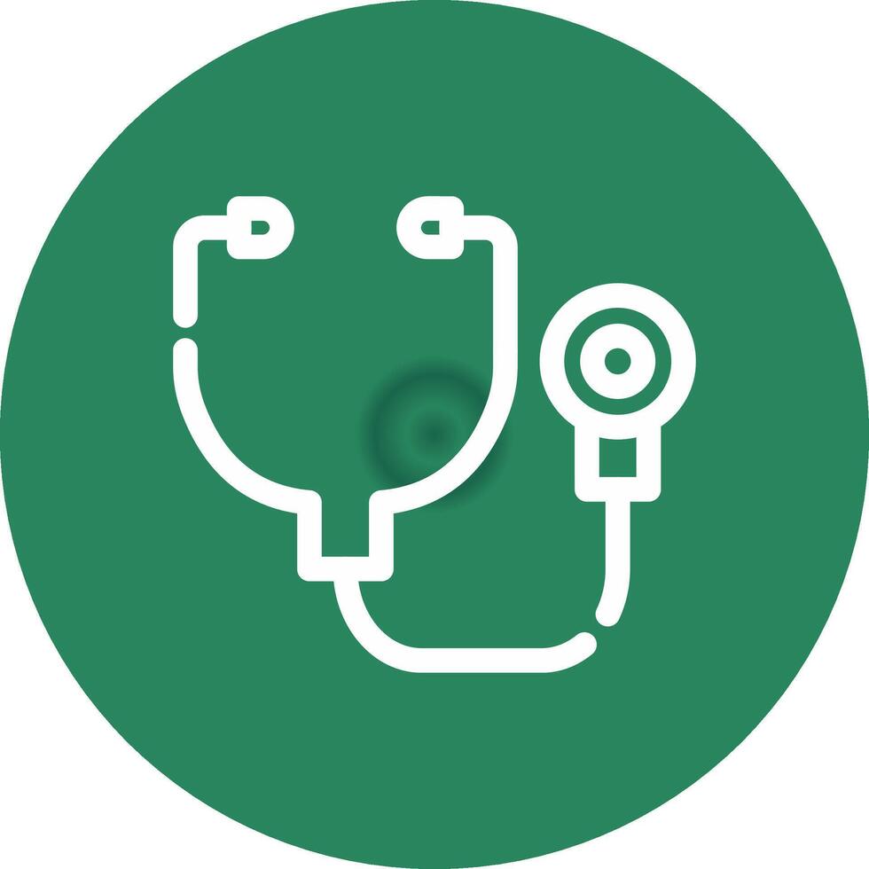 Stethoscope Creative Icon Design vector