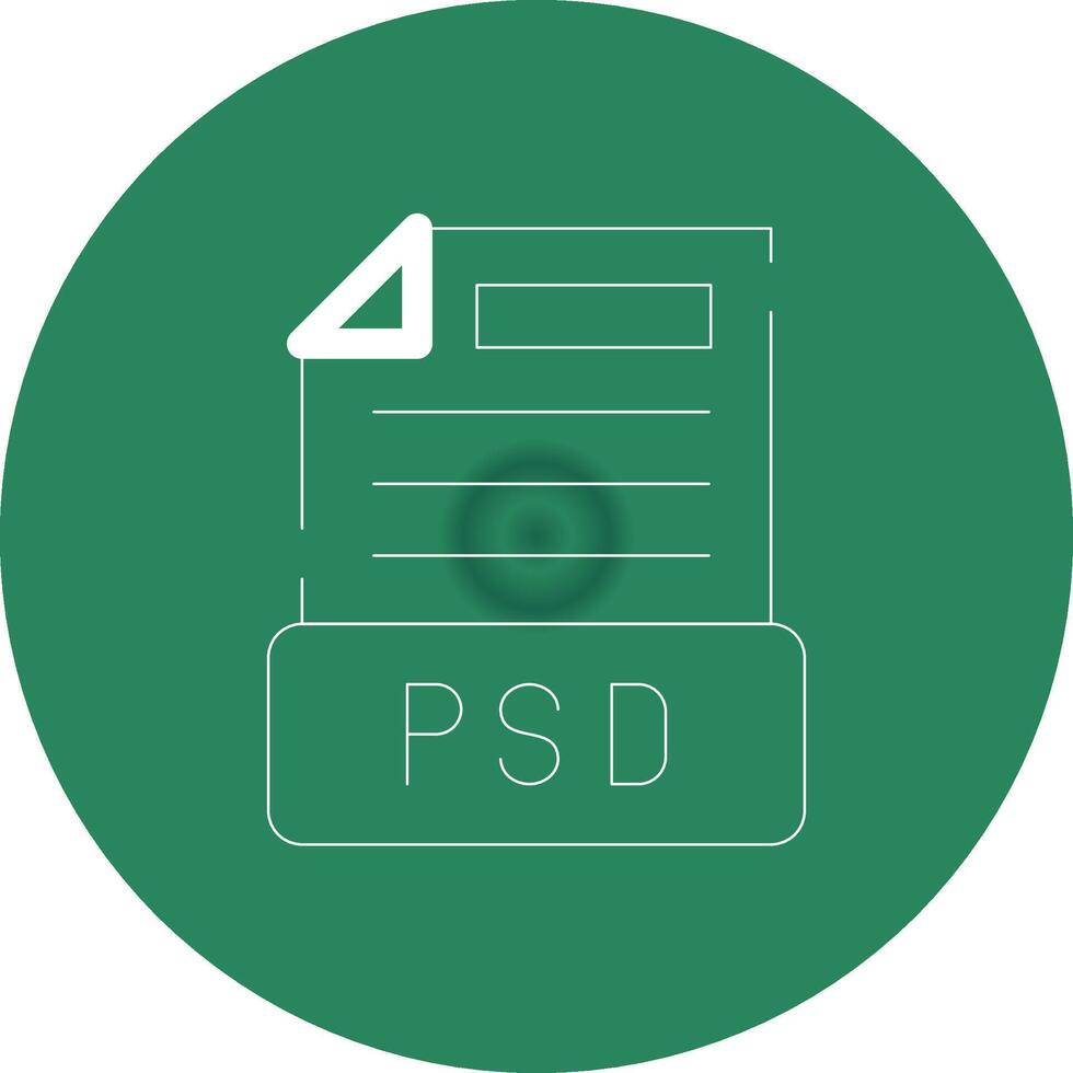 diseño de icono creativo de archivo psd vector