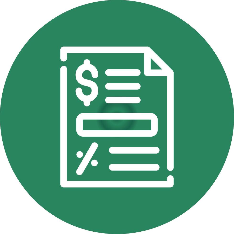 Bill Creative Icon Design vector