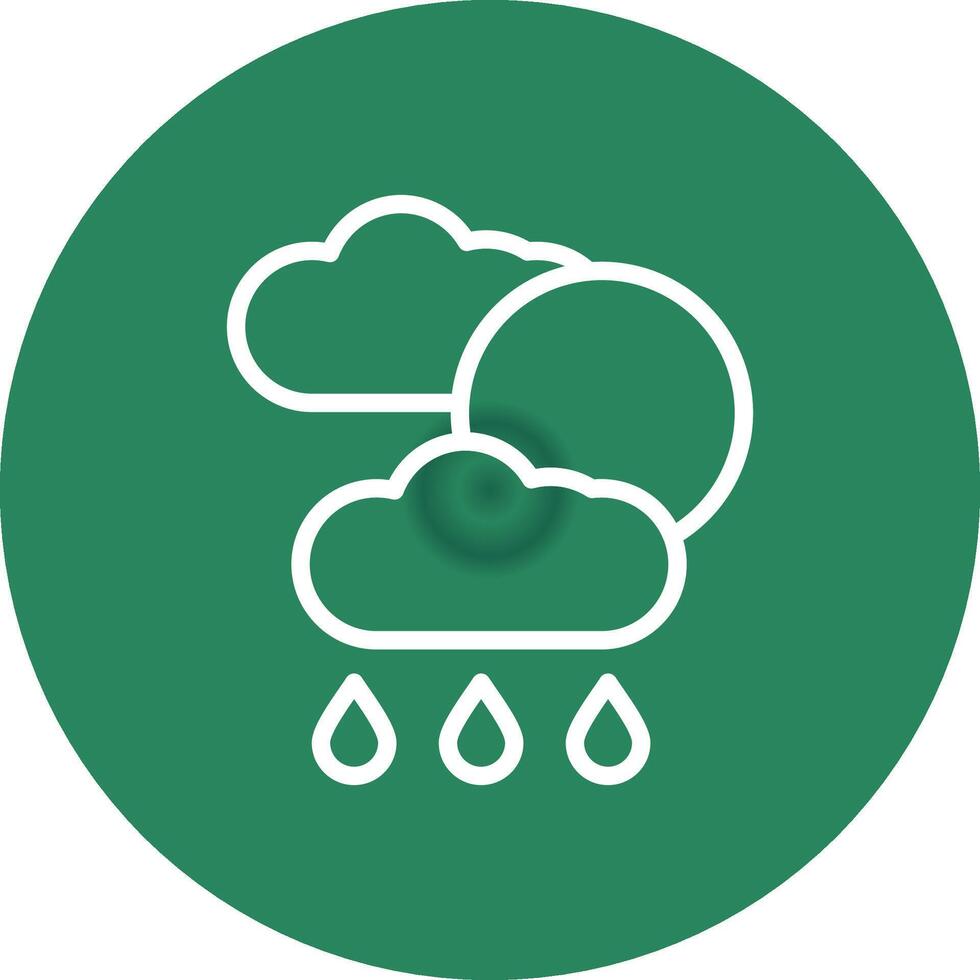 Weather Forecast Creative Icon Design vector