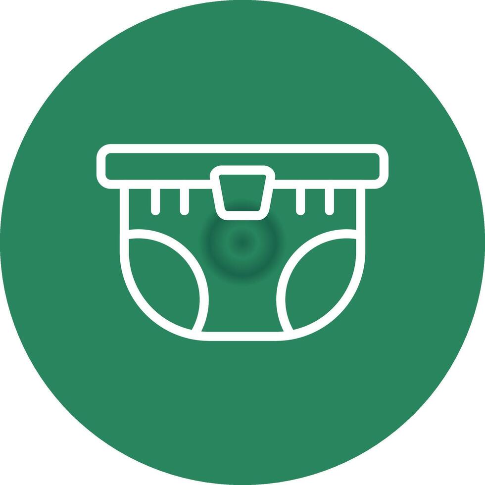 Diapers Creative Icon Design vector