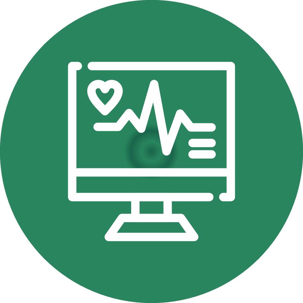 Monitor Creative Icon Design vector