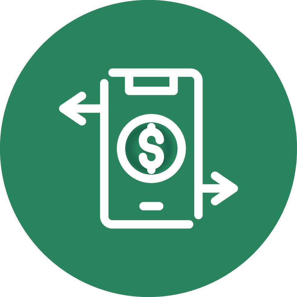Online Transfer Creative Icon Design vector