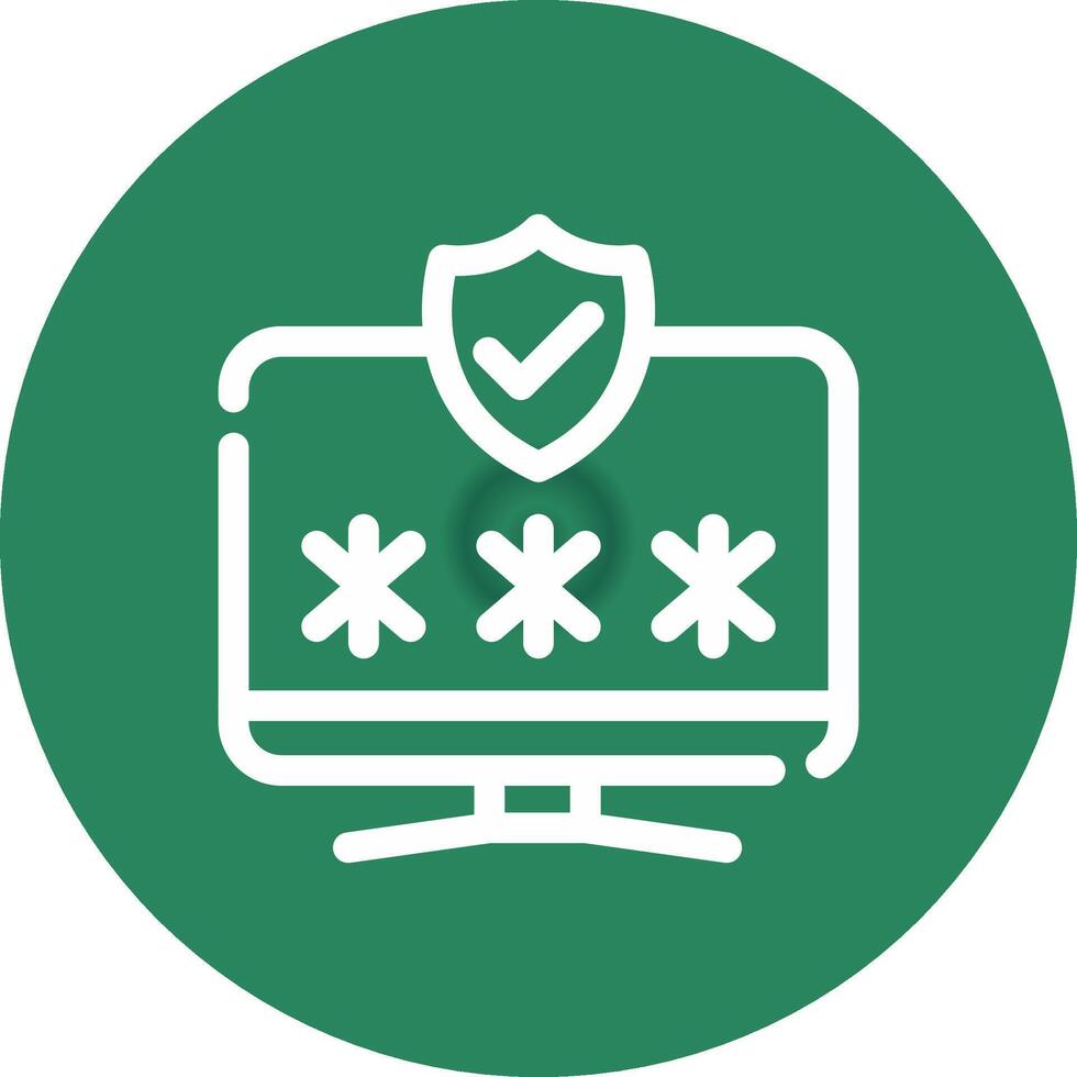 Verification Creative Icon Design vector