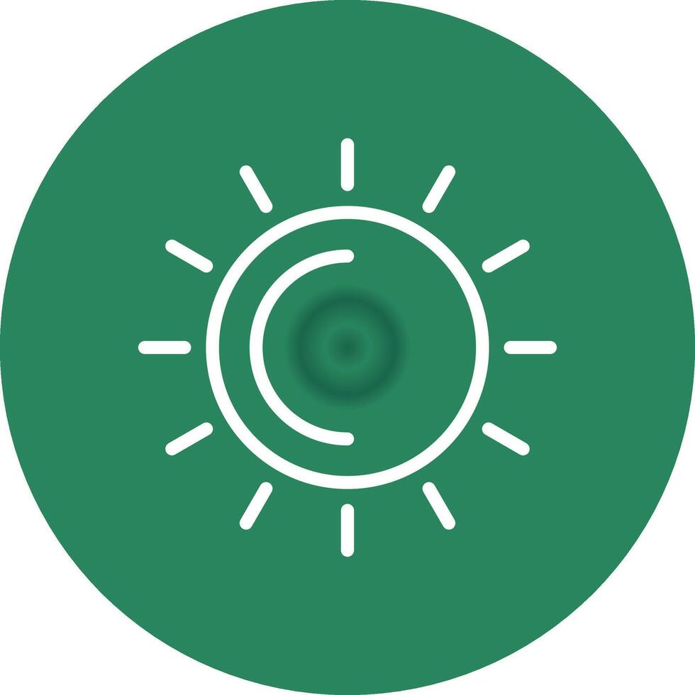 Sun Creative Icon Design vector