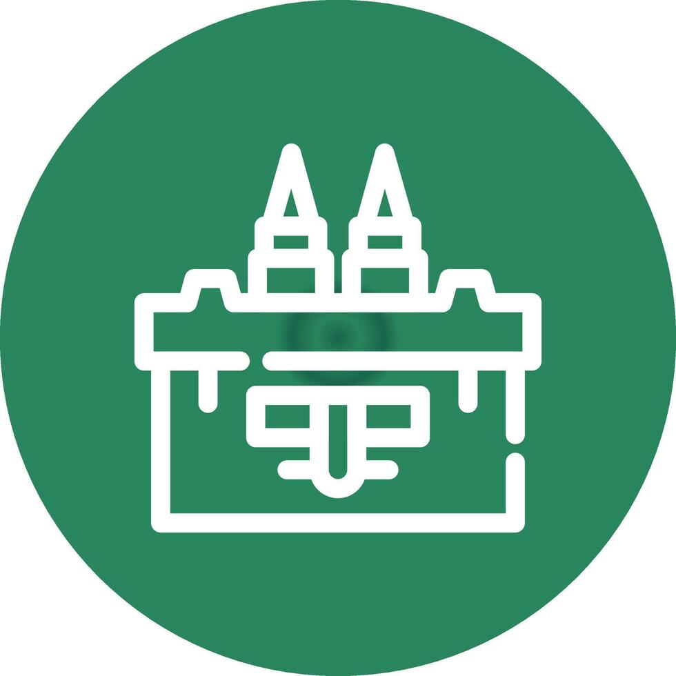 diseño de icono creativo de munición vector