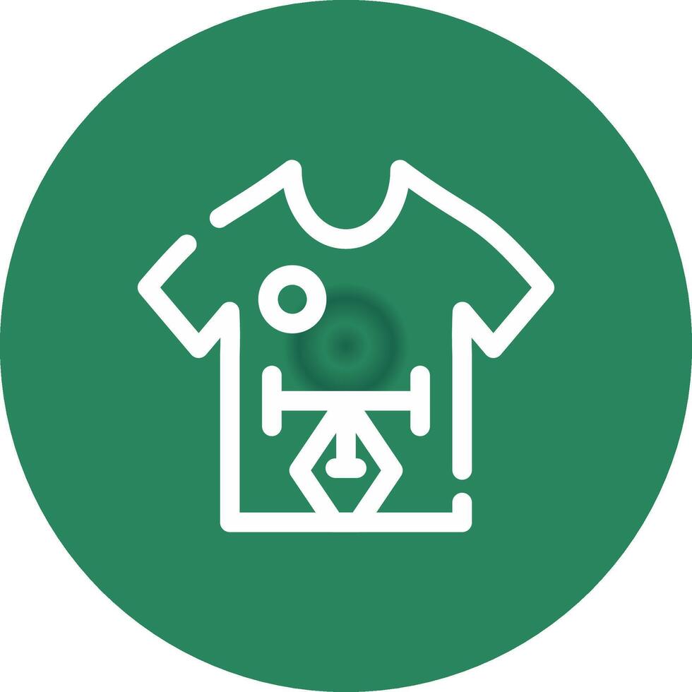 T Shirt Creative Icon Design vector