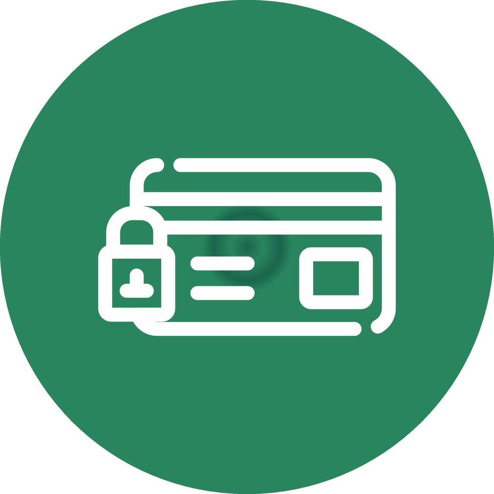 Blocked Creative Icon Design vector
