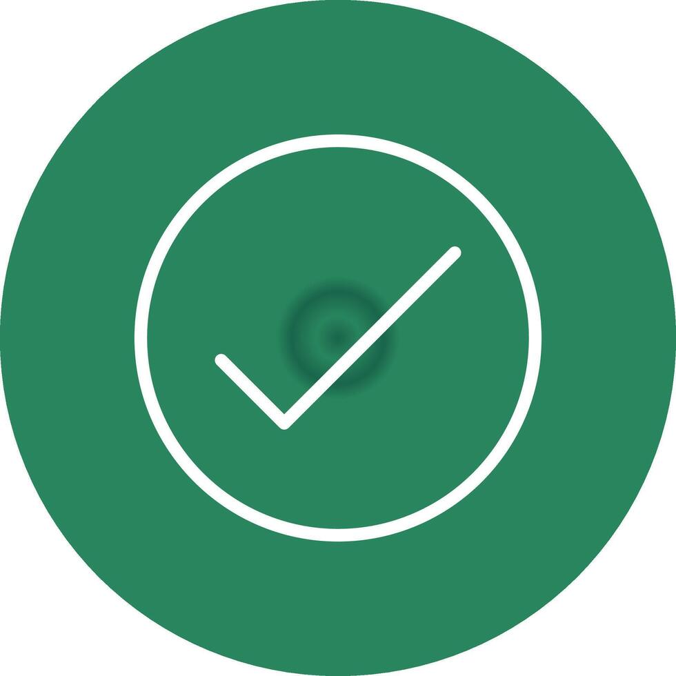 Check Creative Icon Design vector