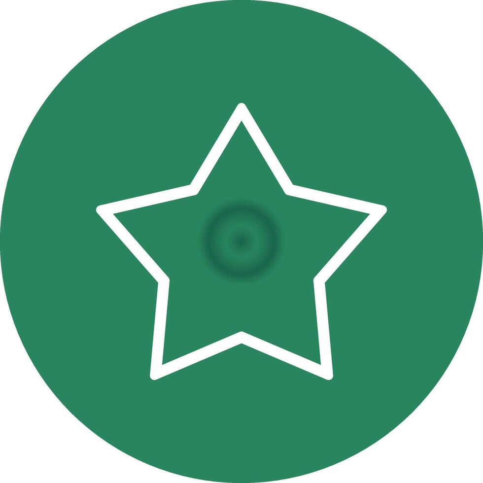 Star Creative Icon Design vector
