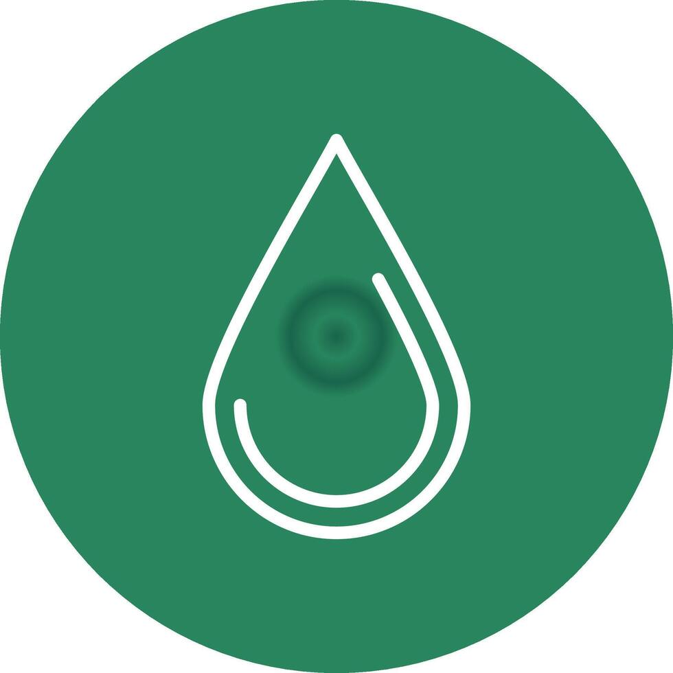 Water Drop Creative Icon Design vector