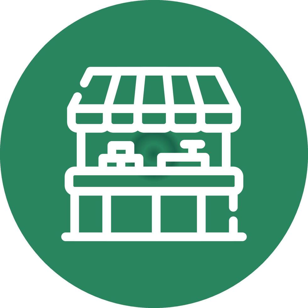 Street Shop Creative Icon Design vector