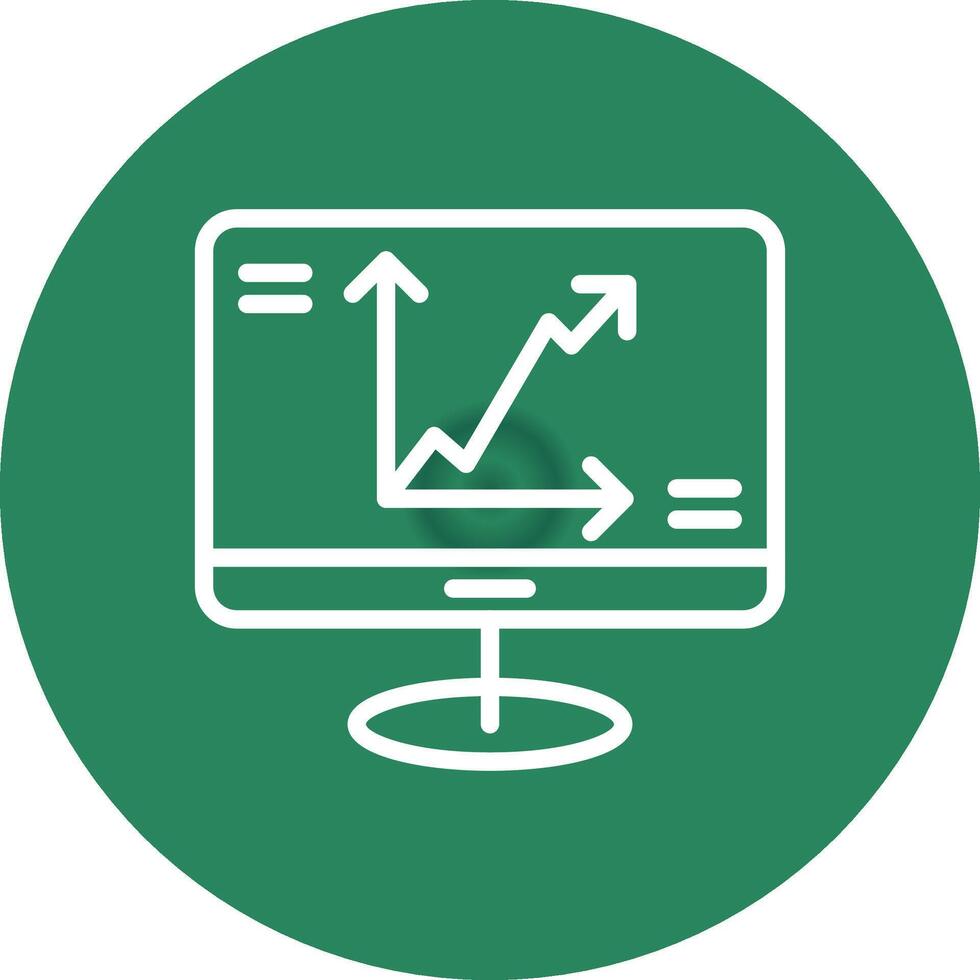 Statistics Creative Icon Design vector