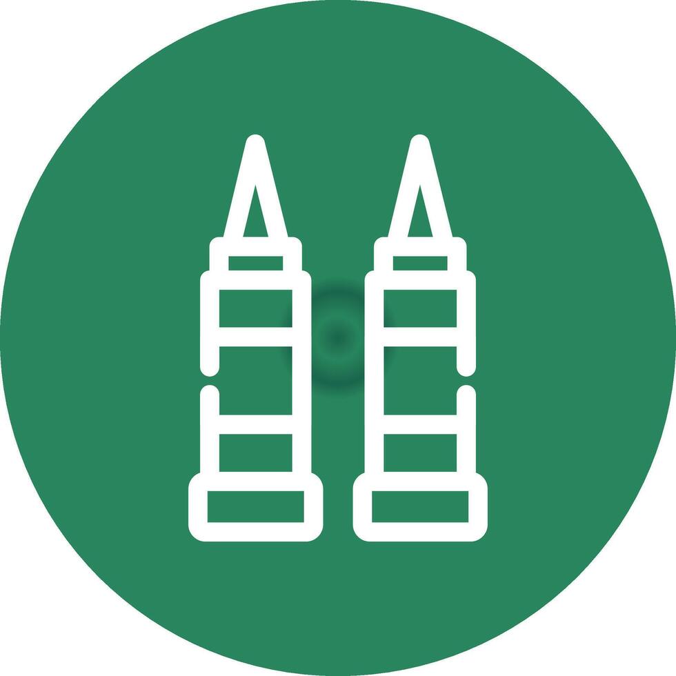 Bullets Creative Icon Design vector