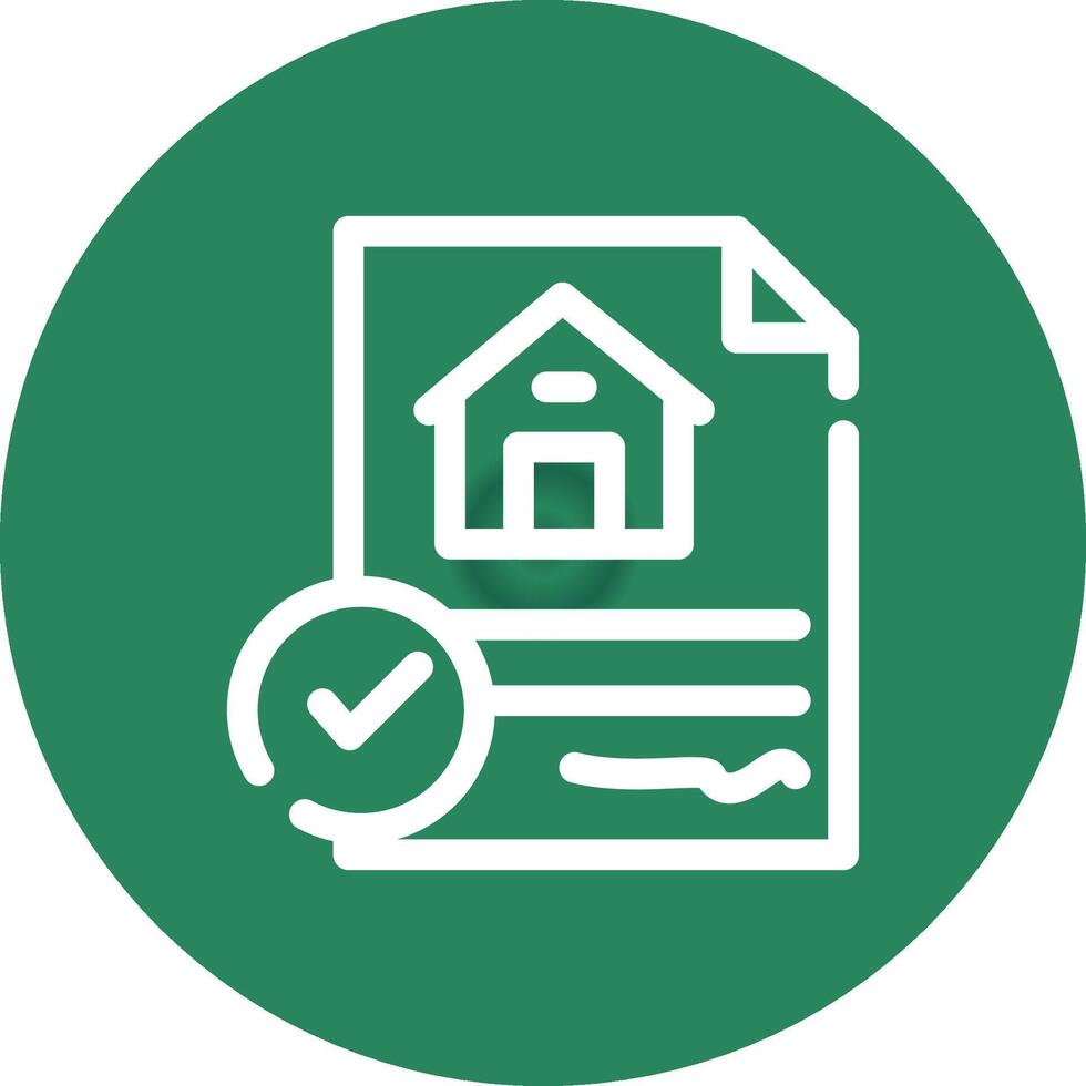 Home Insurance Creative Icon Design vector