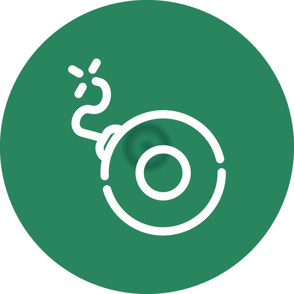 Bomb Creative Icon Design vector