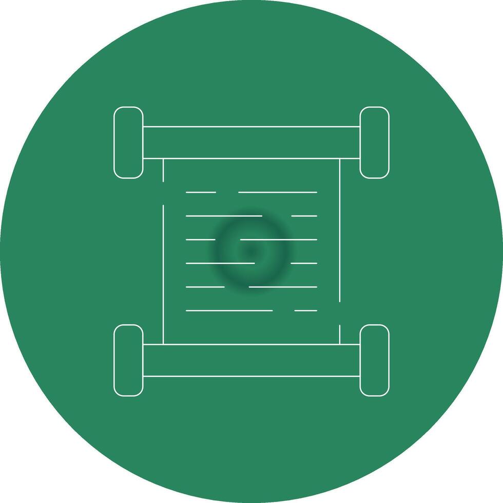 Scroll Creative Icon Design vector