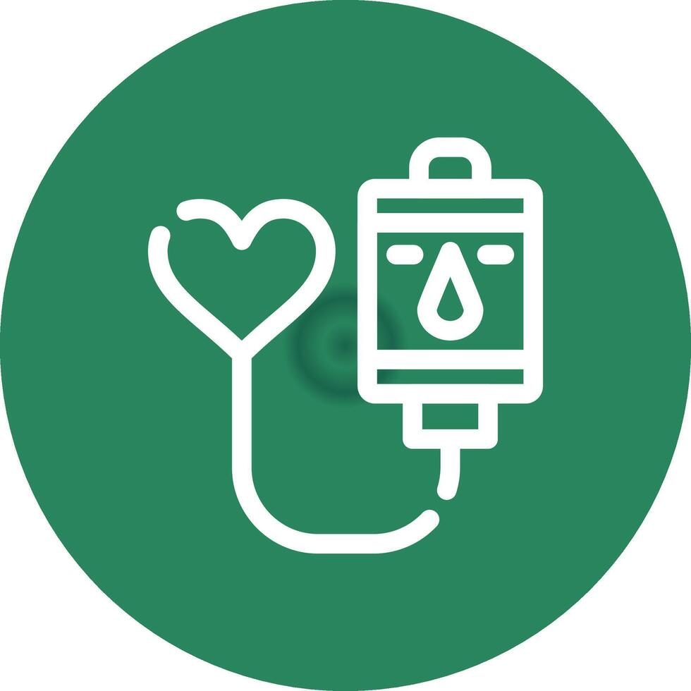 Blood Donation Creative Icon Design vector