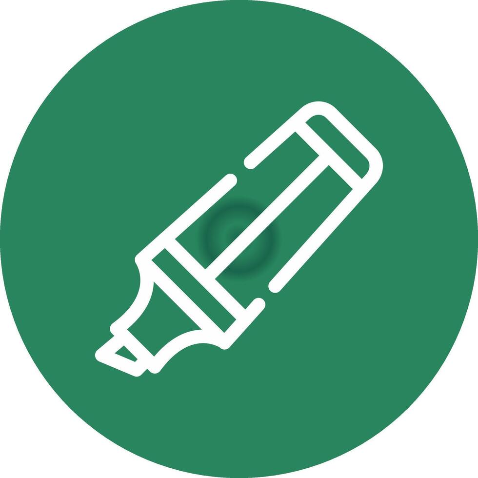 Highlighter Creative Icon Design vector