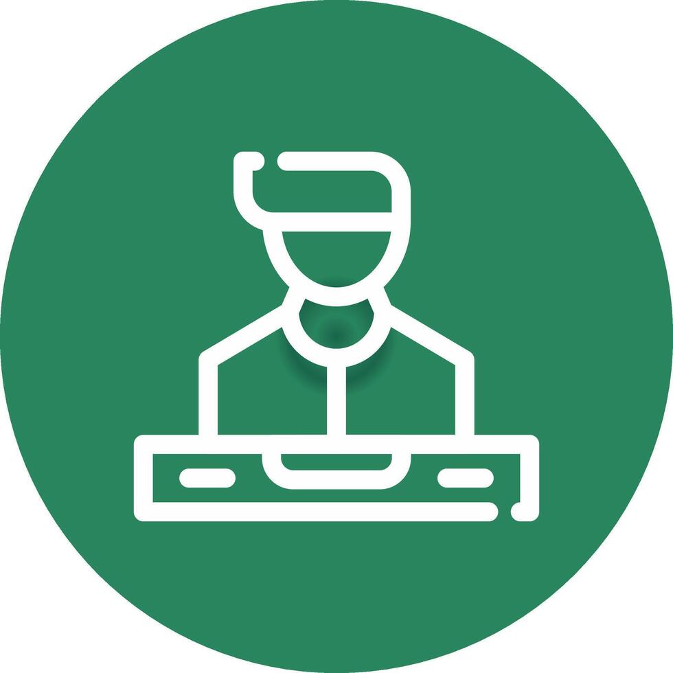 DJ Creative Icon Design vector