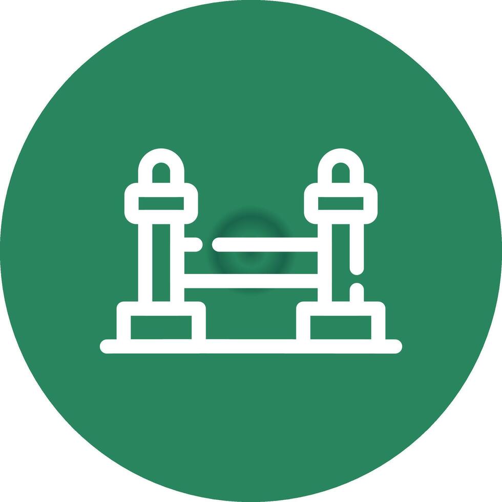 Stanchion Creative Icon Design vector
