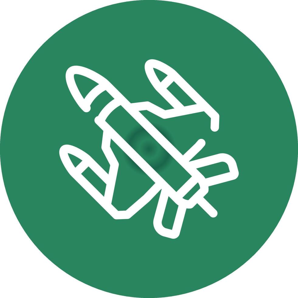 Plane Creative Icon Design vector