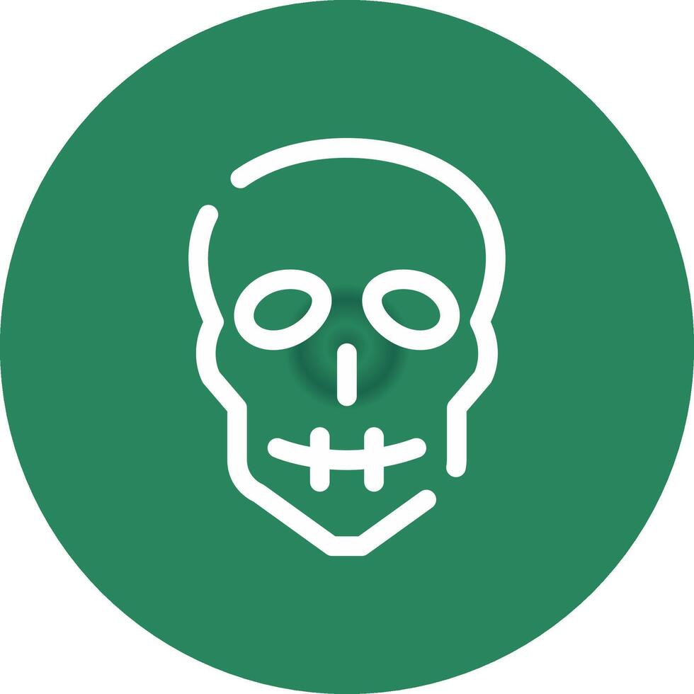 Skull Creative Icon Design vector