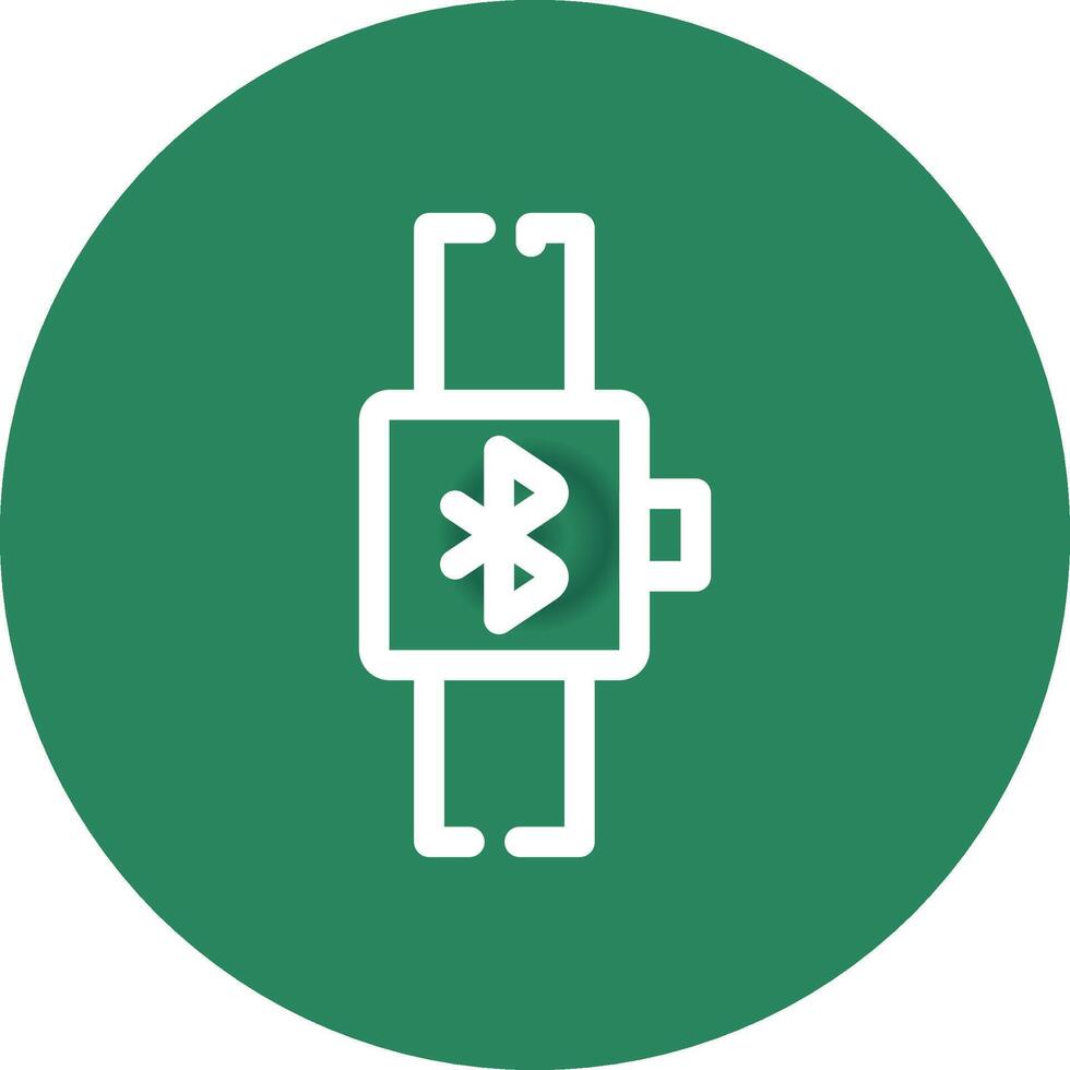 Bluetooth Creative Icon Design vector