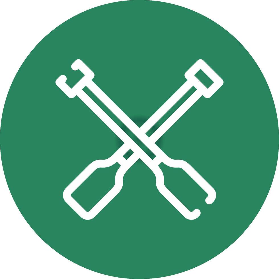 Rowing Creative Icon Design vector