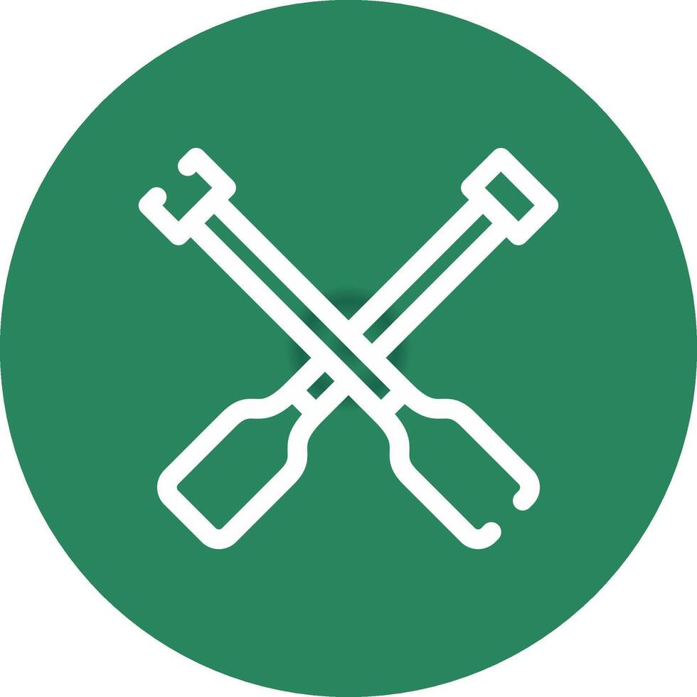 Rowing Creative Icon Design vector