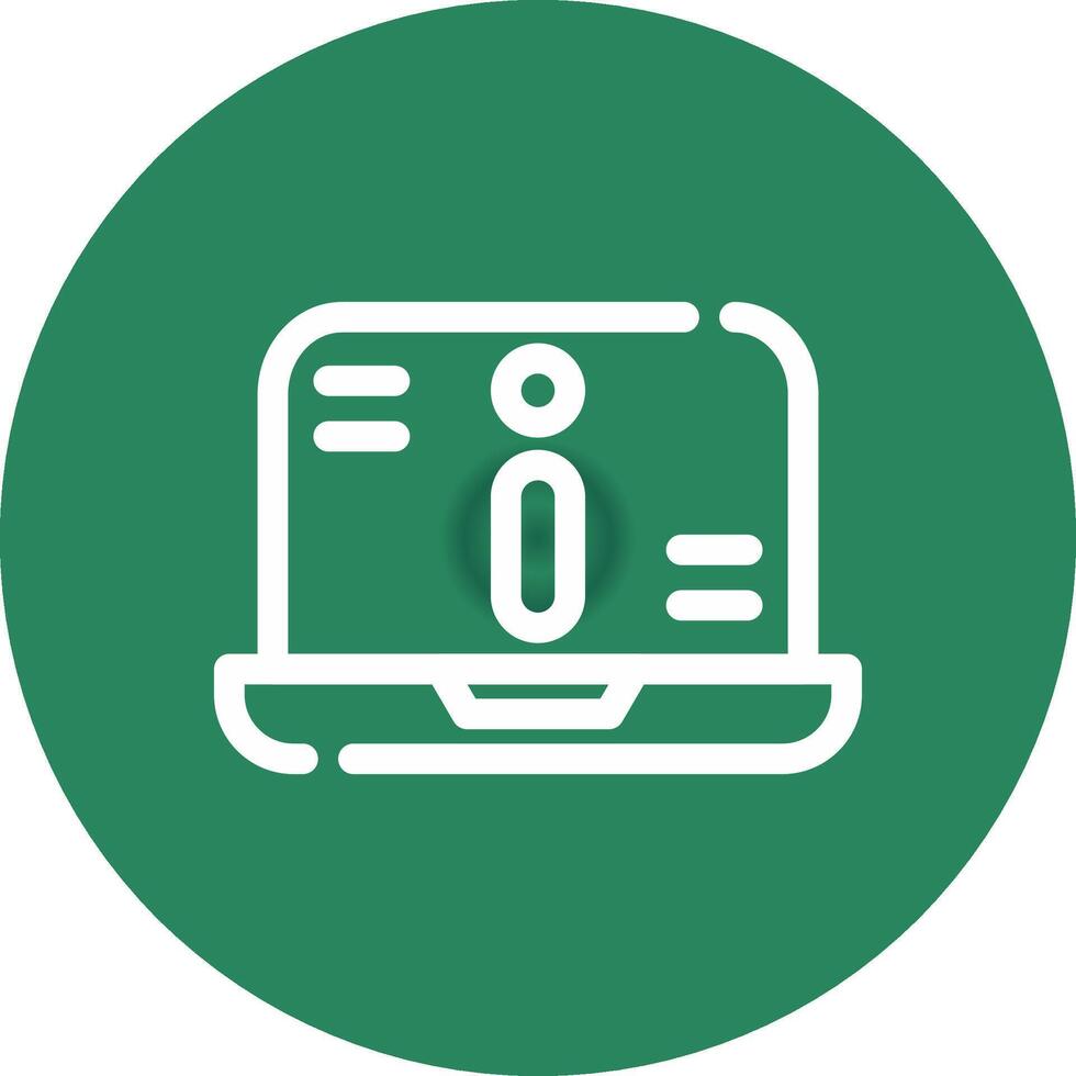 Laptop Creative Icon Design vector