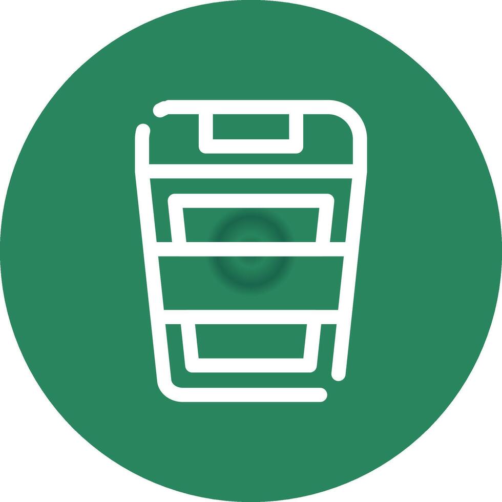 Recycle Bin Creative Icon Design vector