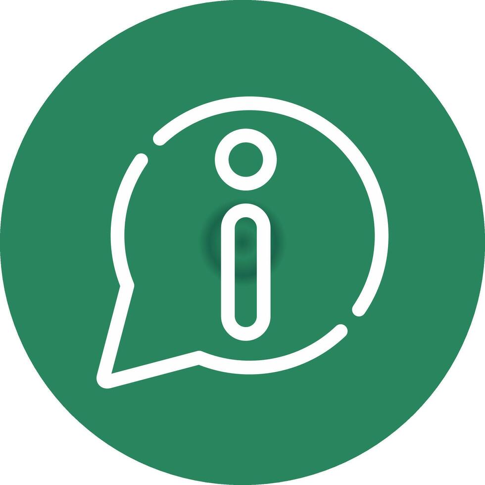 Info Creative Icon Design vector