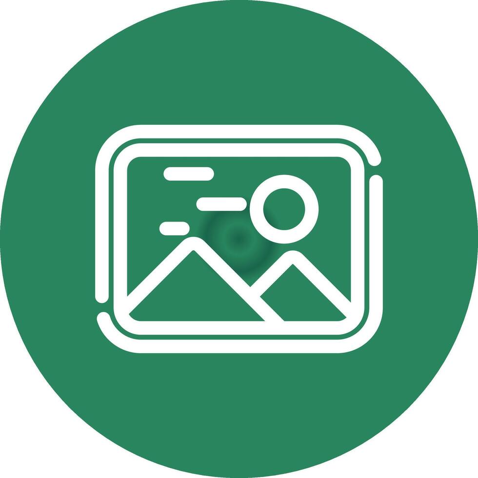 Gallery Creative Icon Design vector