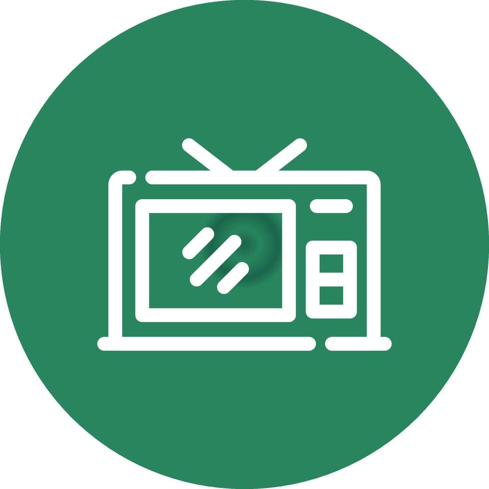 Tv Creative Icon Design vector