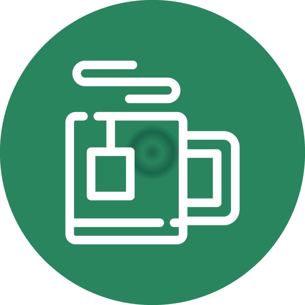 Tea Cup Creative Icon Design vector