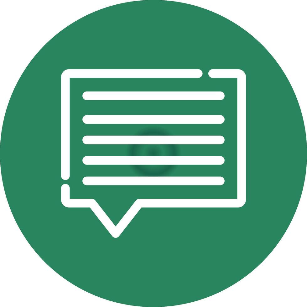 Message Creative Icon Design vector