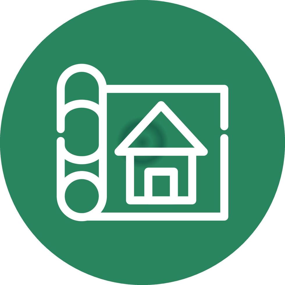 House Sketch Creative Icon Design vector