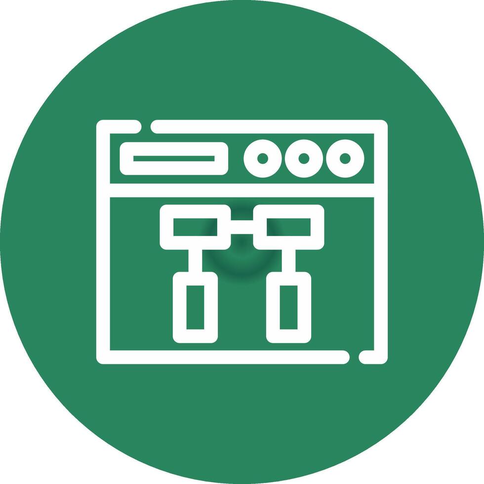 Sitemap Creative Icon Design vector