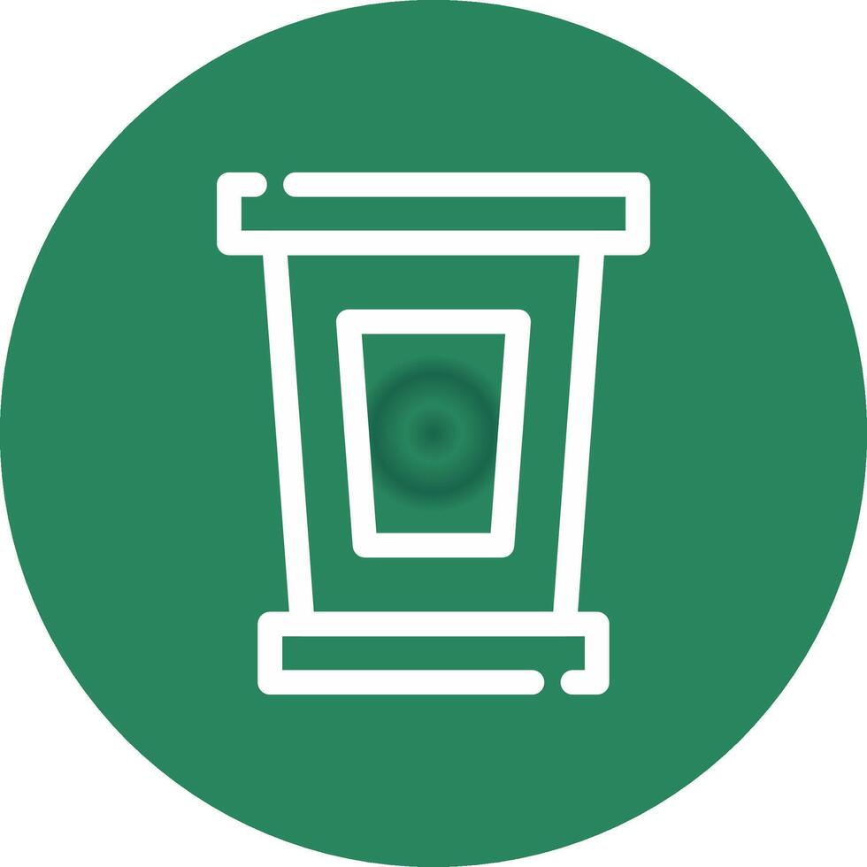 Witness Stand Creative Icon Design vector