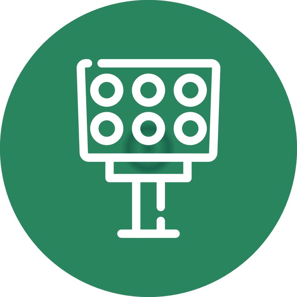 Light Creative Icon Design vector