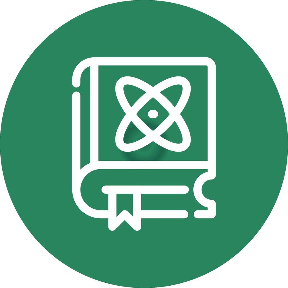 Science Book Creative Icon Design vector