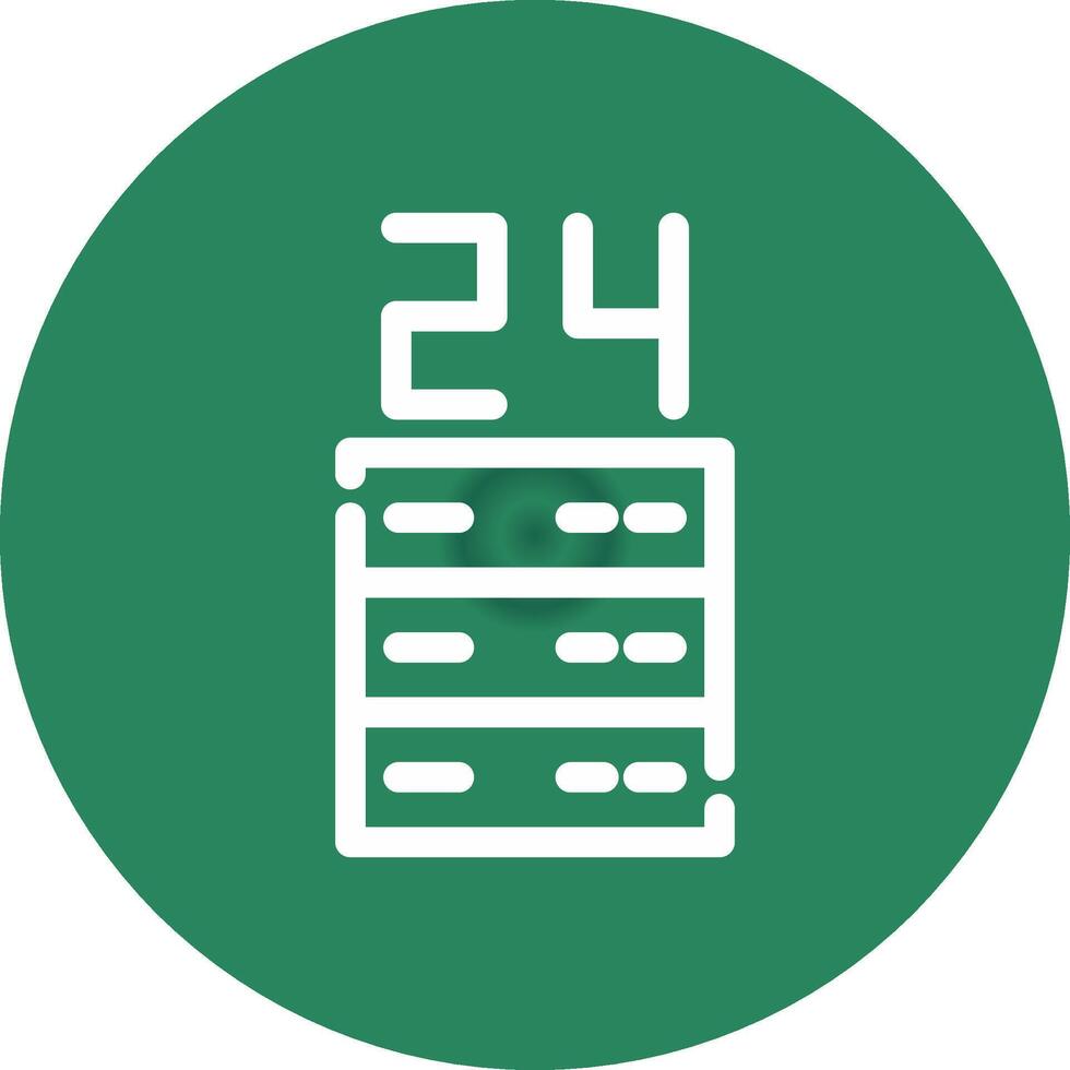 Data Center Creative Icon Design vector
