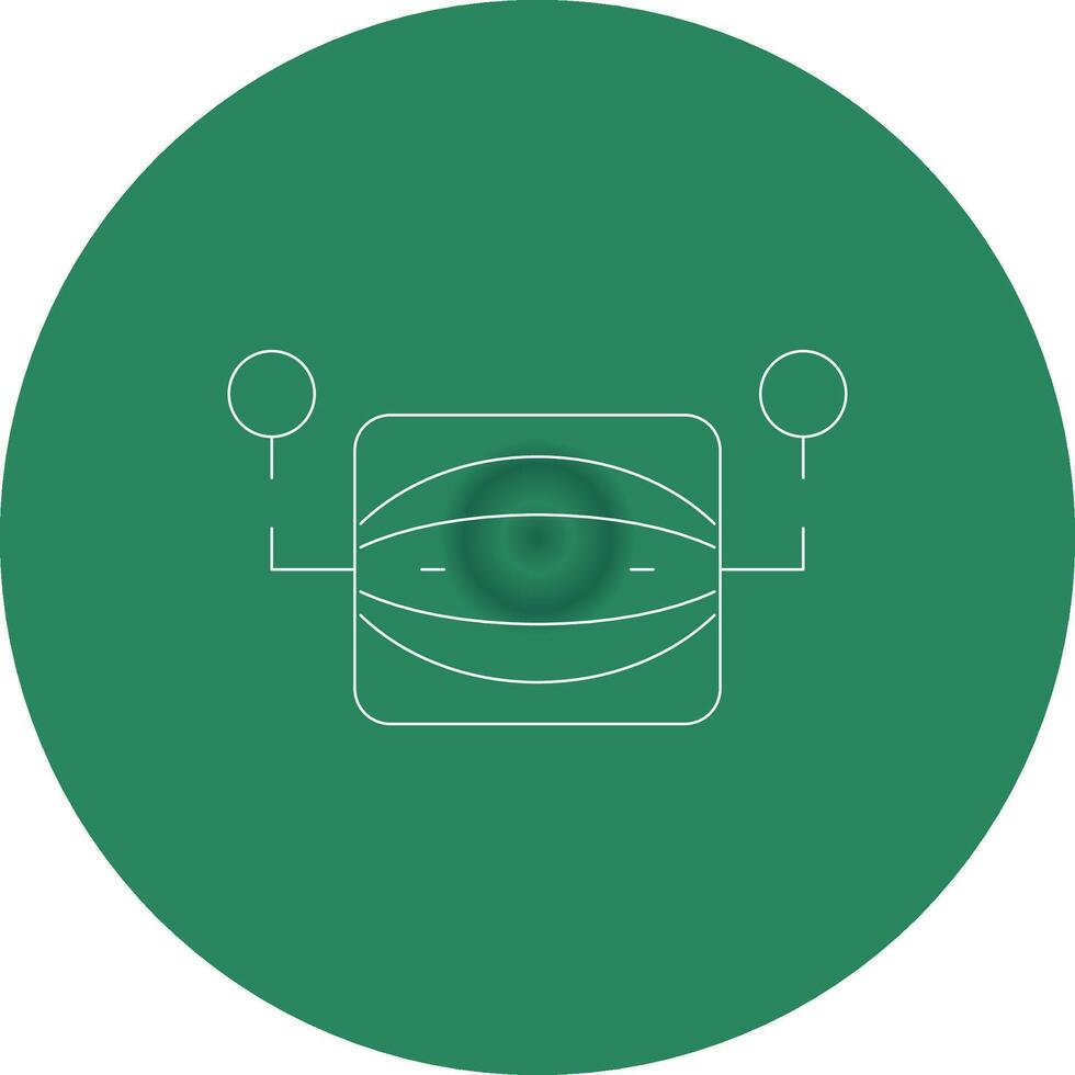Virtual Assistant Creative Icon Design vector