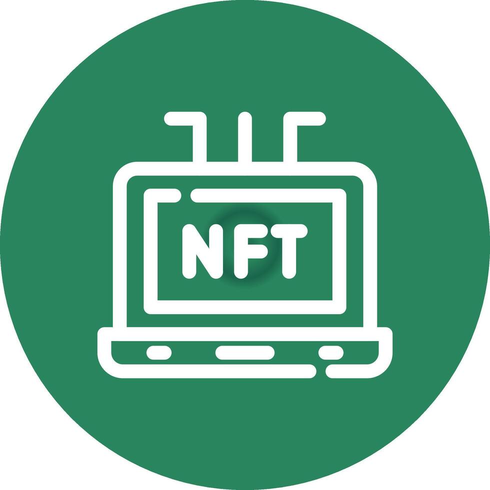 Nft Creative Icon Design vector