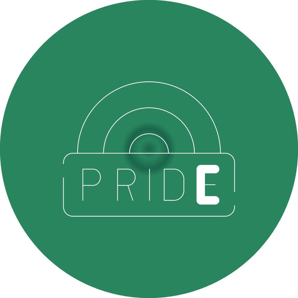 Pride Creative Icon Design vector